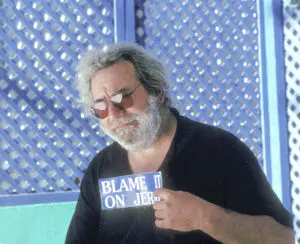 Jerry Garcia at the Cal Expo 1989