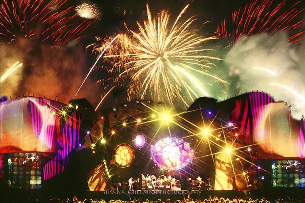 Grateful Dead's last show 1995 -  montage