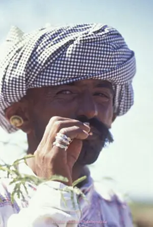 susana millman Indian tribal travel photo of Rabari man Gujurat