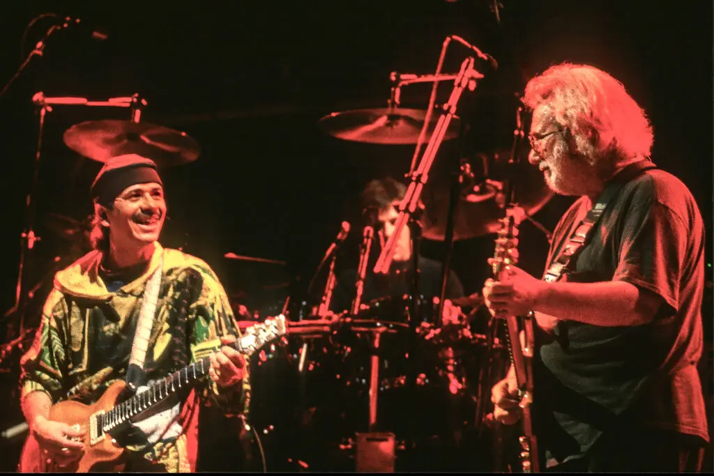 Carlos Santana with Jerry Garcia and the Grateful Dead 1-26