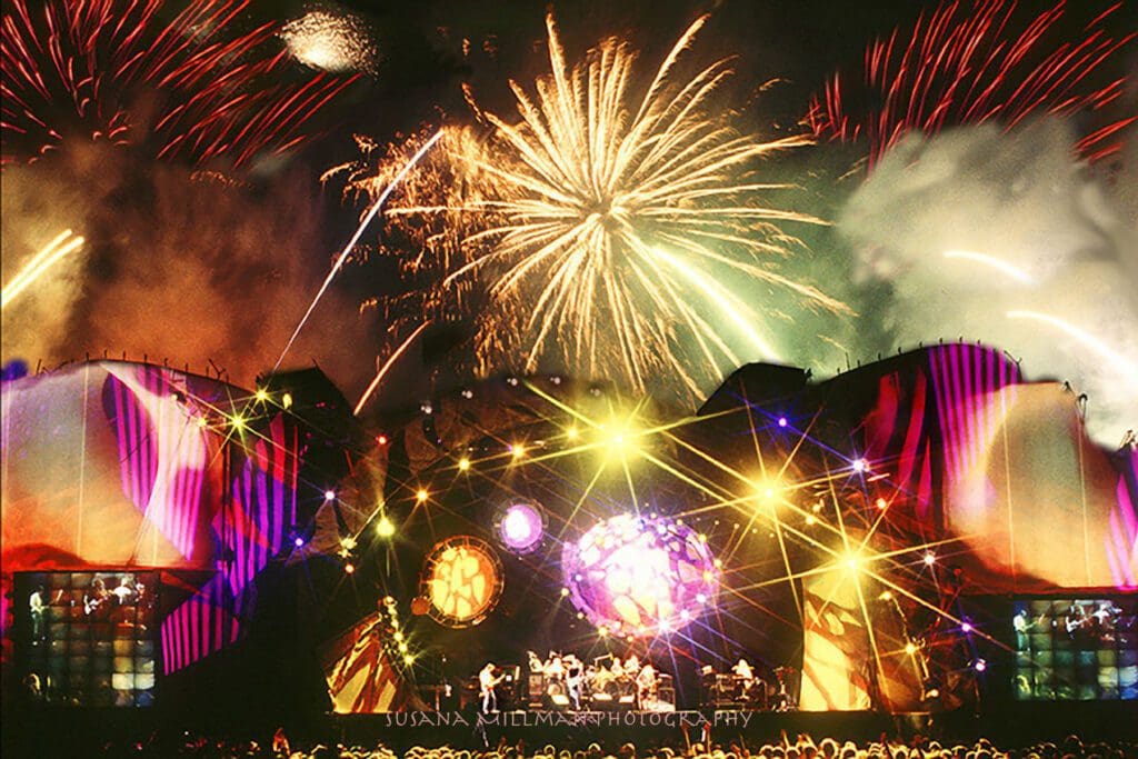 Grateful Dead's last show 1995 -  montage