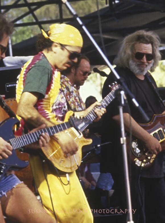 GD w Carlos Santana Vegas '91