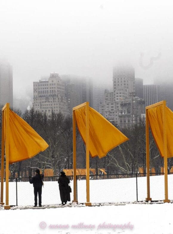 susana millman art travel photo of installation the gates by Christo and Jeanne Claude 2005 New York