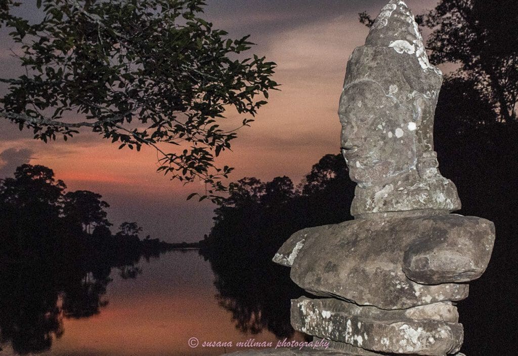 susana millman religious travel photo of Buddhist statue angkor wat cambodia